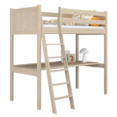 N-Wood Hochbett Sonoma Eiche 90x180 cm