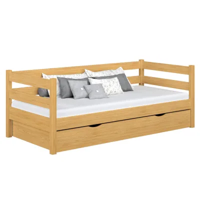 N-Wood Tagesbett Hellbraun 80x200 cm