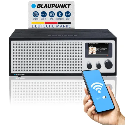 NAPOLI   IRD 400   Internetradio mit DAB+    Schwarz
