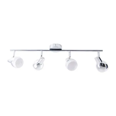 Näve 4er LED Wand-/Deckenschiene "CHROMEY"