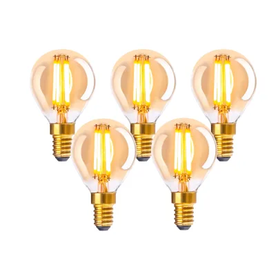 Näve 5er-Set E14 LED Leuchtmittel "DILLY" H: 7,8cm warmweiß