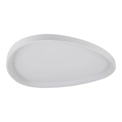 Näve Led-Deckenleuchte Deckenleuchte Argesa Weiß 42x7x42 cm