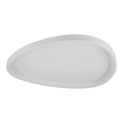 Näve Led-Deckenleuchte Argesa Weiß 60.5x7.1x60.5 cm