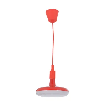 Näve Pendelleuchte "UFO" inkl. E27 / Ø: 22cm rot
