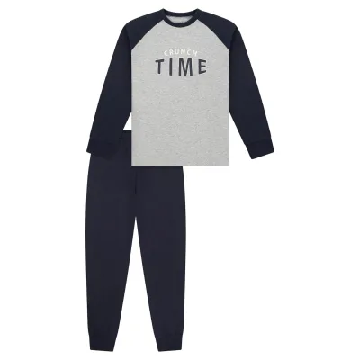 Nightwear Jungs lang Crunch Time Jungen Pyjama