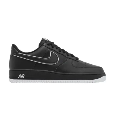 Nike Air Force 1 Low '07 Black White Sole