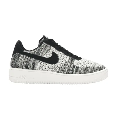 Nike Air Force 1 Flyknit 2 Black Pure Platinum