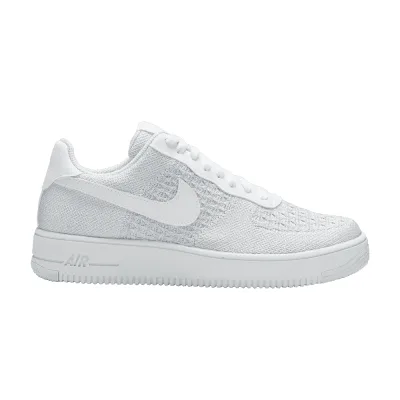 Nike Air Force 1 Flyknit 2 White Pure Platinum
