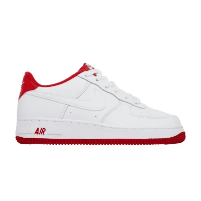 Nike Air Force 1 GS White University Red