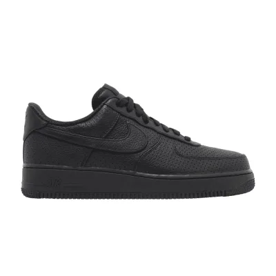 Nike Air Force 1 Low SP Triple Black Perforated