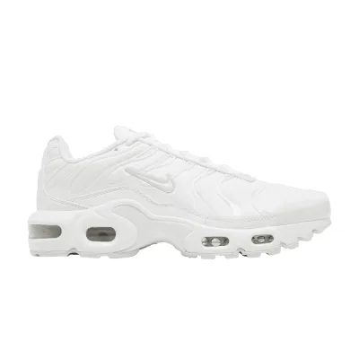 Nike Air Max Plus GS White Metallic Silver