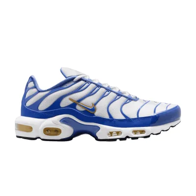 Nike Air Max Plus White Lyon Blue Varsity Maize
