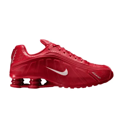 Nike Shox R4 Gym Red Metallic Silver