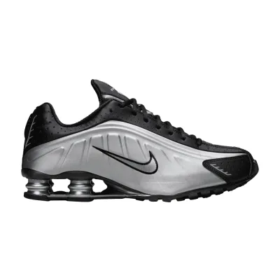 Nike Shox R4 Metallic Silver Black