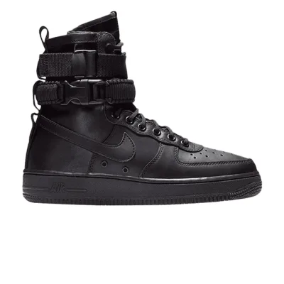 Nike Wmns SF Air Force 1 High Triple Black