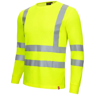 Nitras NITRAS MOTION TEX VIZ, Warnschutz-Langarmshirt, 7009-4000-2XL Gr. 2XL neongelb/uni
