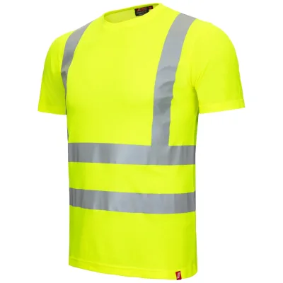 Nitras NITRAS MOTION TEX VIZ, Warnschutz-T-Shirt, 7008-4000-2XL Gr. 2XL neongelb/uni