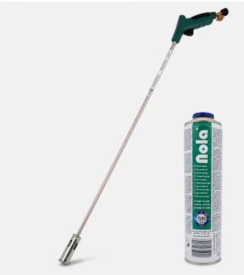 NOLA Unkrautbrenner NOLA 865 mit Piezozündung inkl. 600ml/330g Gaskartusche