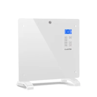 Norderney Konvektions-Heizgerät Thermostat Timer 1000W 20m² weiß Weiß 1000 W