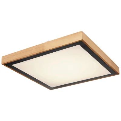 Novel Deckenleuchte Braun, Schwarz 39x9x39 cm