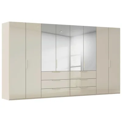 Novel Drehtürenschrank Champagner 400x223x61 cm