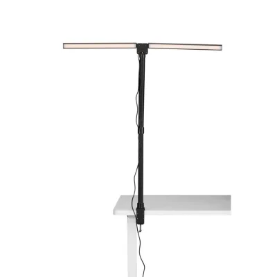 Novel Led-Klemmleuchte Hayward Schwarz 35x71.5x80 cm