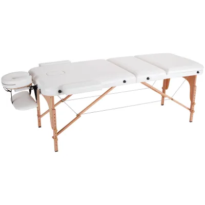 Novel Massageliege Weiß 70x62-85x185 cm