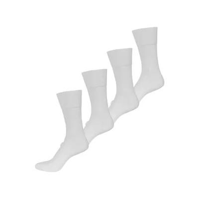 NUR DER Herren Basicsocken Baumwolle Aktiv 4er Pack