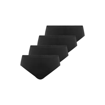 NUR DIE Damen Periodenslip Probierpack Alles Geregelt mittelstark + extrastark 4er Pack