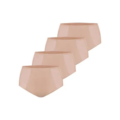 NUR DIE Damen Shapingslip Shaping Formslip Daily Shape 4er Pack