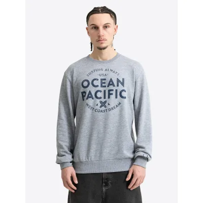 Ocean Pacific Herren Rundhals Sweatshirt normale Passform GUSH