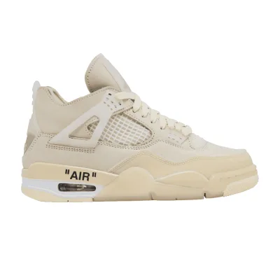 Off-White x Wmns Air Jordan 4 Retro SP Sail