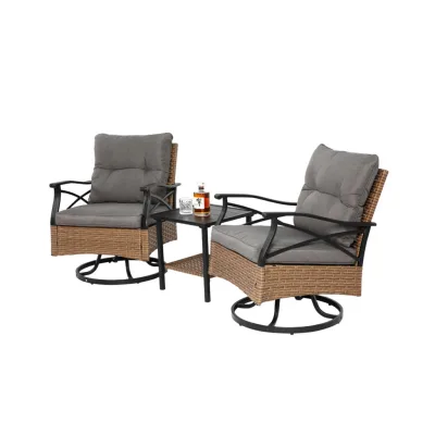 Okwish Gartenmöbel-Set Grau