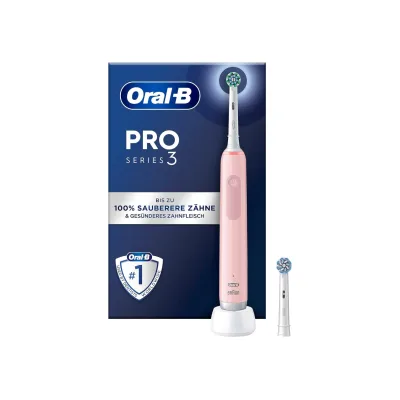 Oral-B Pro 3 3000 Cross Action elektrische Zahnbürste in Pink