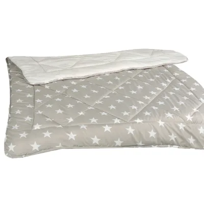 Ortho-Vital Kuschel-Wendesteppbett "Sterne" - ca. 135 x 200 cm