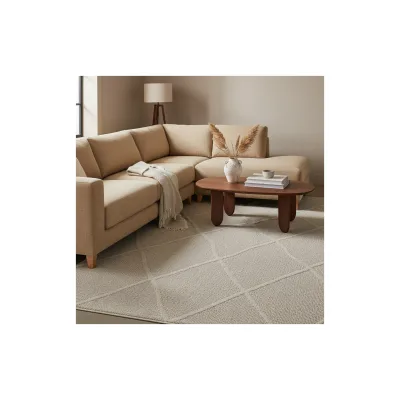 Outdoorteppich IMST, im Boho-Stil, Beige, 80 x 150 cm