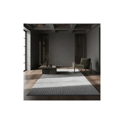 Outdoorteppich Silbergrau 240x340 cm - ENGADIN   Kadima Design