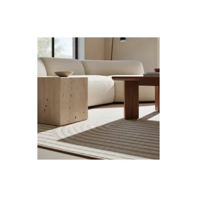 Outdoorteppich VENTOUX, im Boho-Stil, Beige, 240 x 340 cm