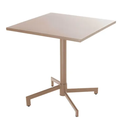 Oviala Bistrotisch, Taupe 70x72x70 cm