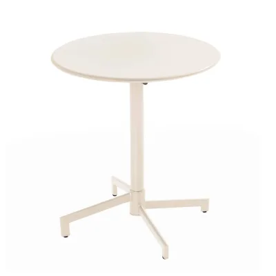 Oviala Bistrotisch, Weiß 70x72x70 cm