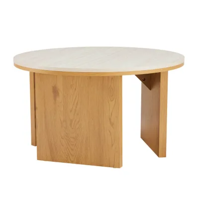 Oviala Couchtisch, Beige 80x45x80 cm