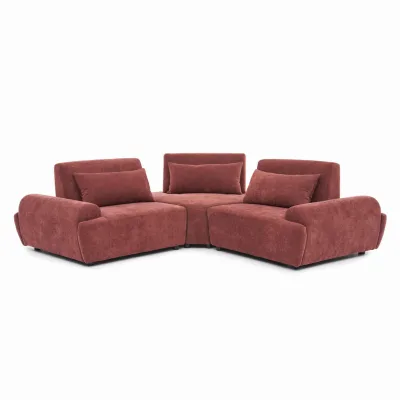 Oviala Ecksofa Rot 231x231 cm