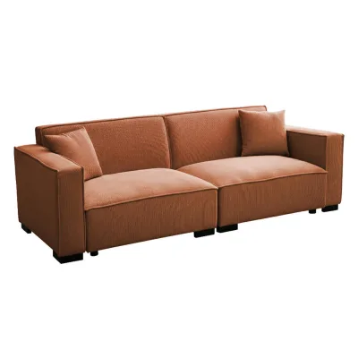 Oviala Sofa Rot 230x76x90 cm
