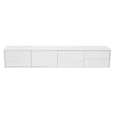 Oxeza Tv-Schrank Weiß 170x30.5x30 cm