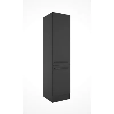 P & B Apothekerschrank Schwarz 50x211x57 cm