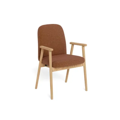 P & B Armlehnstuhl Calvin Terracotta 55x88x60.5 cm