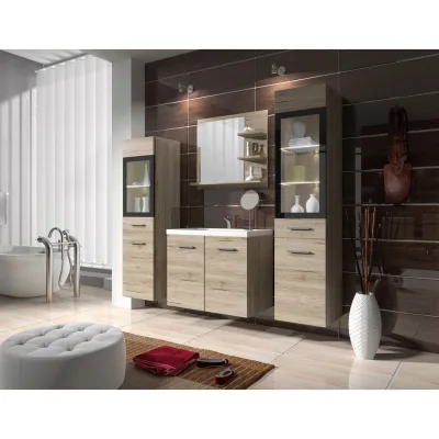P & B Badezimmer Eiche San Remo 120 cm