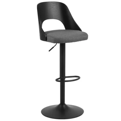 P & B Barhocker Dunkelgrau 47x113x50.5 cm