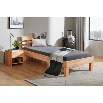 P & B Bett Kernbuche 90x200 cm