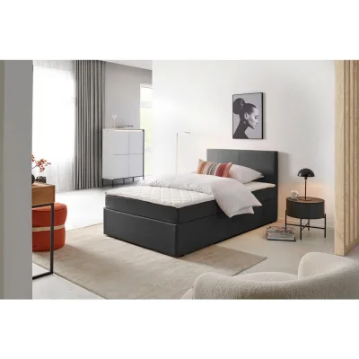 P & B Boxbett Grau 120x200 cm